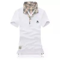 t-shirt discount burberry hommes cotton 1856 founded bw0015 white